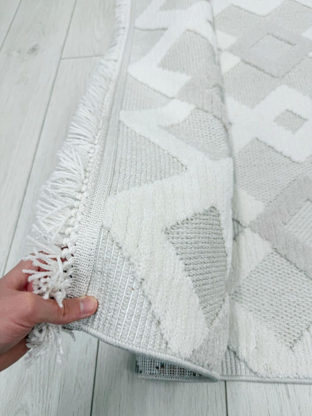 Турецкий прямоугольный ковёр EN 261 CREAM BEIGE