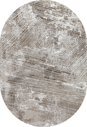 Российский овальный ковёр 20106-25145