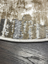 Турецкий круглый ковёр 03965A VIZON-CREAM