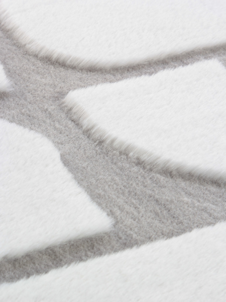 Китайский прямоугольный ковёр PX4001 CREAM / GREY