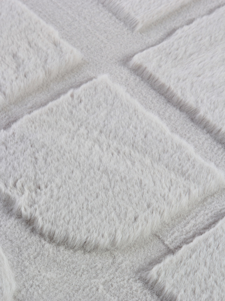 Китайский прямоугольный ковёр PX4001 GREY / GREY