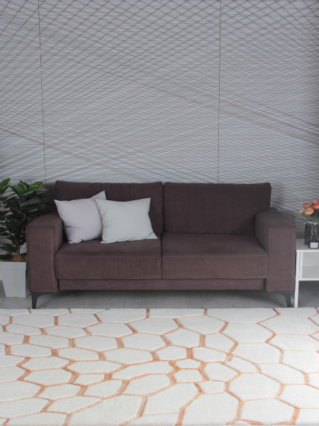 Китайский прямоугольный ковёр PX4003 CREAM / TERRA