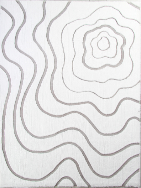 Китайский прямоугольный ковёр PX4004 CREAM / GREY