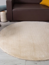 Китайский круглый ковёр PX2001 L.BEIGE