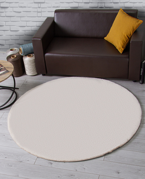 Китайский круглый ковёр PX2001 L.BEIGE