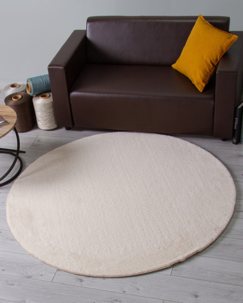 Китайский круглый ковёр PX2001 L.BEIGE