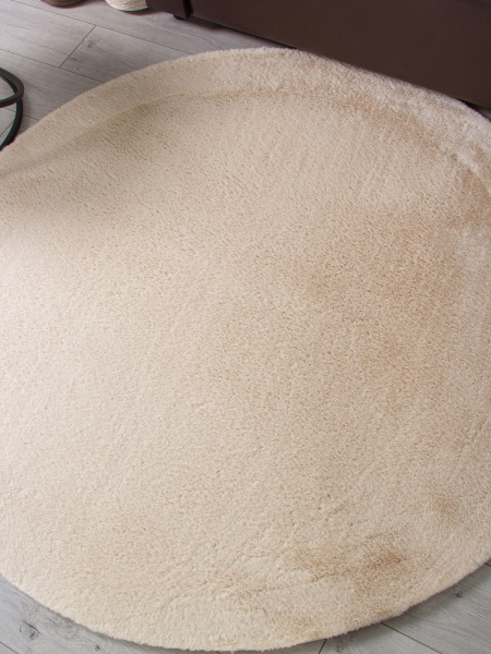 Китайский круглый ковёр PX2001 L.BEIGE