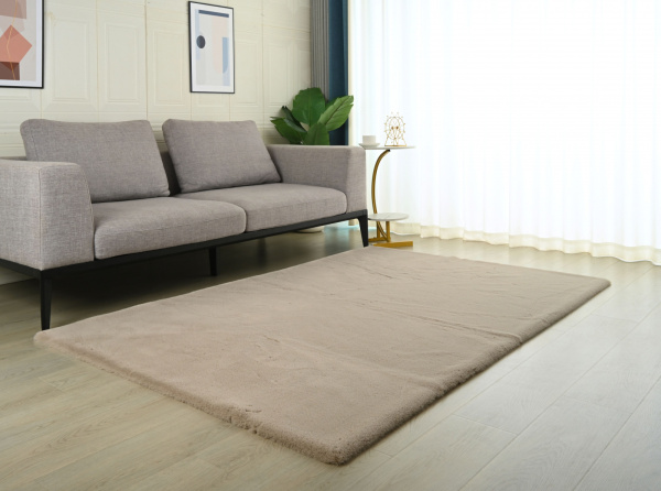 Китайский прямоугольный ковёр MS1000 BEIGE