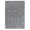 Турецкий прямоугольный ковёр  D439C L.GREY/CREAM
