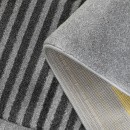 Турецкий прямоугольный ковёр  L262A L.GREY/YELLOW