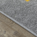 Турецкий прямоугольный ковёр  L262A L.GREY/YELLOW