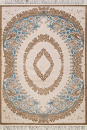 Российский прямоугольный ковёр D735 BLUE