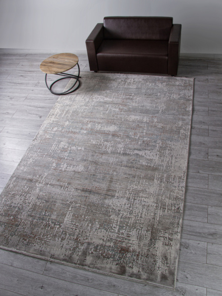 Турецкий прямоугольный ковёр B859G2 CREAM / L.GREY