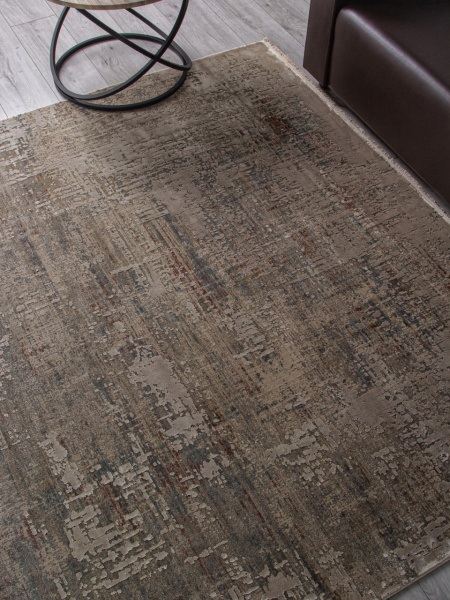 Турецкий прямоугольный ковёр B859J2 CREAM / L.GREY
