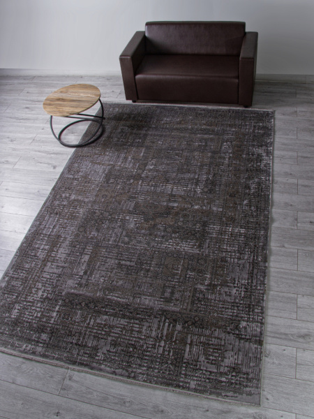 Турецкий прямоугольный ковёр G381G2 BEIGE / D.GREY