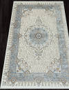 Турецкий прямоугольный ковёр 06066A L.BLUE FDY / CREAM HB