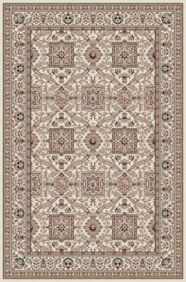 Турецкий прямоугольный ковёр L052 CREAM