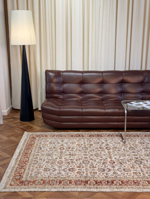 Турецкий прямоугольный ковёр LG673C CREAM