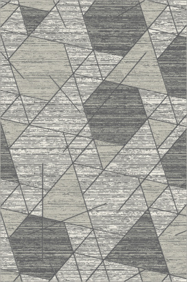 Молдавский прямоугольный ковёр F210 GRAY