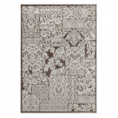 Турецкий прямоугольный ковёр  5762 D.TAUPE/D.TAUPE