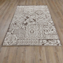 Турецкий прямоугольный ковёр  5762 D.TAUPE/D.TAUPE