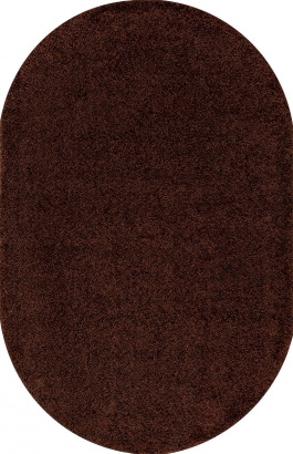 Российский овальный ковёр s600 BROWN