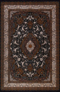 Иранский прямоугольный ковёр 9212 BROWN