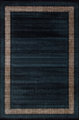 Иранский прямоугольный ковёр 9253 BROWN