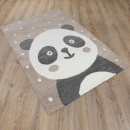 Турецкий прямоугольный ковёр  H524A P.BEIGE/P.WHITE