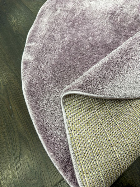 Турецкий круглый ковёр  PC00A LILAC/LILAC 