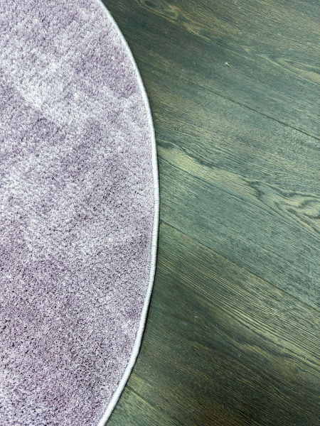 Турецкий круглый ковёр  PC00A LILAC/LILAC 