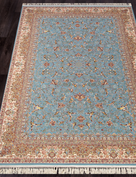 Иранский прямоугольный ковёр Eslimi BLUE
