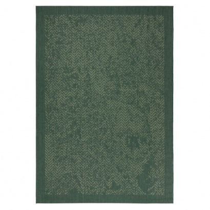 Турецкий прямоугольный ковёр  61051 D.GREEN/L.GREEN