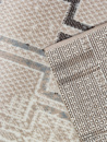Ковровая дорожка F353 BEIGE-BLUE SIERRA