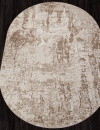 Турецкий овальный ковёр M027A WHITE / BONE
