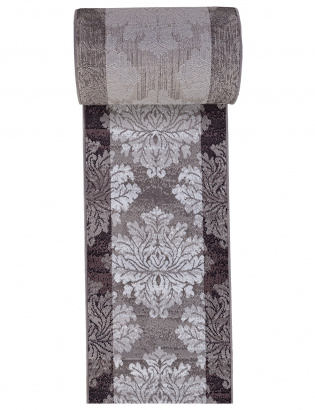 Российская прямоугольная дорожка d213 GRAY-PURPLE