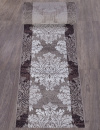Ковровая дорожка d213 GRAY-PURPLE SILVER