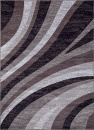 Российский прямоугольный ковёр d234 GRAY-PURPLE