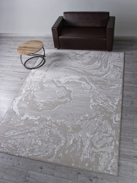 Российский прямоугольный ковёр F361 CREAM-NATURAL