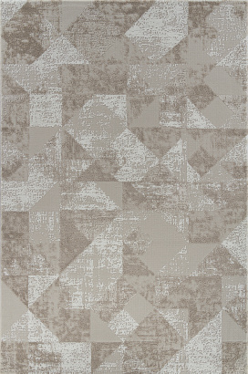 Турецкий прямоугольный ковёр H921AC BEIGE / WHITE