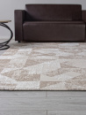 Турецкий прямоугольный ковёр H921AC BEIGE / WHITE