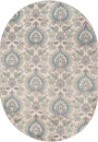 Российский овальный ковёр C050 LIGHT CREAM