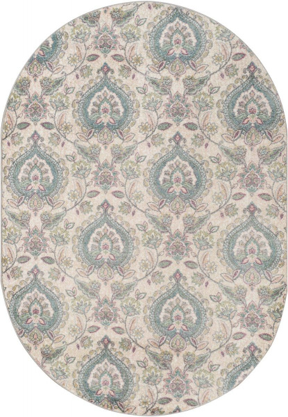 Российский овальный ковёр C050 LIGHT CREAM