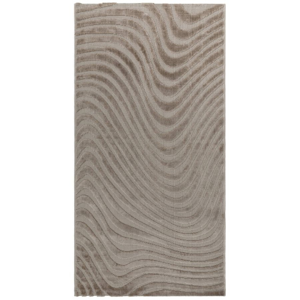 Турецкий прямоугольный ковёр  J957A BEIGE/BEIGE