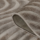 Турецкий прямоугольный ковёр  J957A BEIGE/BEIGE