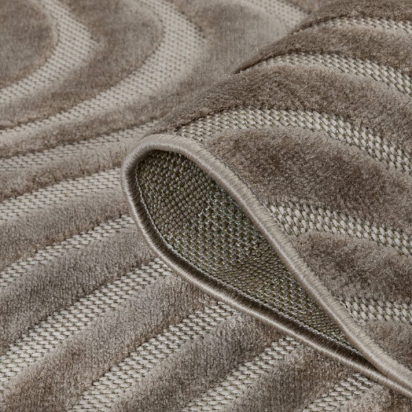 Турецкий прямоугольный ковёр  J957A BEIGE/BEIGE