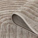 Турецкий прямоугольный ковёр  J959A BEIGE/BEIGE