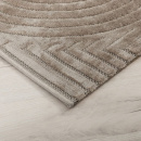 Турецкий прямоугольный ковёр  J959A BEIGE/BEIGE