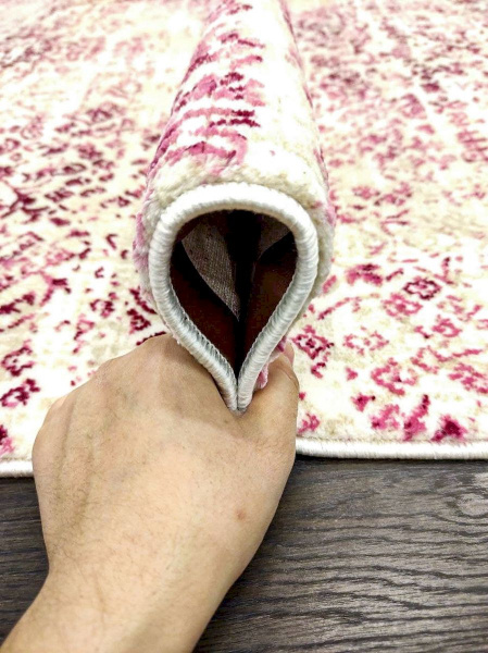 Турецкий прямоугольный ковёр 9140A A.FUJYA - KREM