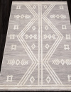 Молдавский прямоугольный ковёр 24029A GREY / L.GREY